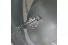 Thermoduct 13 mm handbediende regelklep diameter 180 mm geïsoleerd
