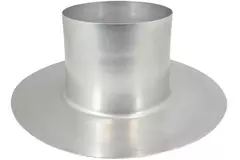Thermoduct aluminium plakplaat voor dakdoorvoer diameter 200 mm