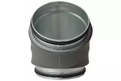 Thermoduct geïsoleerde bocht 45 graden diameter 355 mm