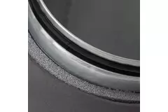 Thermoduct geïsoleerde bocht 45 graden diameter 355 mm