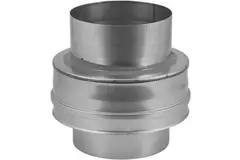 DW diameter 130 mm (130/180) Topstuk EW I316L/I304 (D0,5/0,6)