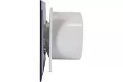 Air Roxy badkamerventilator met aansluitdiameter 125 mm – kunststof front blauw
