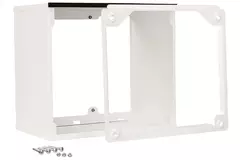 Verlengstuk Air 70 wit RAL9010 - muurdikte 350-400 mm
