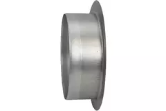 Spiro vlakke aftakking 125 mm (90 graden) (niet safe)