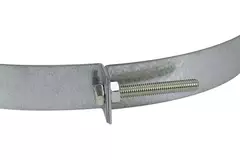 Sendzimir verzinkt vloerbeugel Ø 710 mm (705-725)