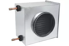 Warm water verwarmingsbatterij - Ø125 - 4,67 kW
