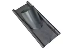 Thermoduct loodslab diameter 355mm - 15 graden