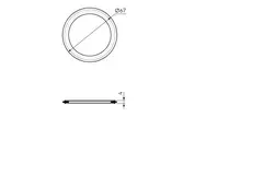 Ubbink Air Excellent 23C dichtingsring 10 stuks