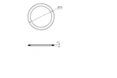 Ubbink Air Excellent 34C dichtingsring 10 stuks